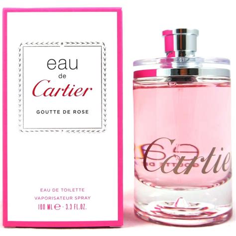 cartier eau de rose